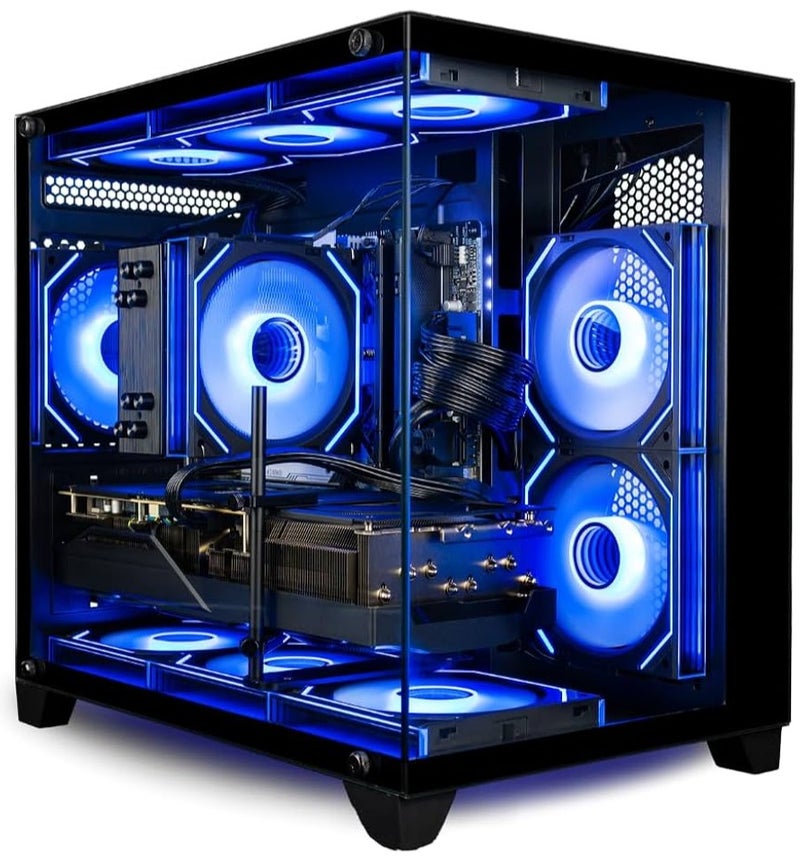 AJYAL RTX 5060 TI Gaming PC – Intel Core i5-14400F, B760 DDR5 Motherboard, 32GB RAM, 1TB NVMe SSD, RGB Air Cooler, 700W PSU – High FPS RTX 5060 TI Build i5-14400F - RTX 5060 TI - B760 DDR5